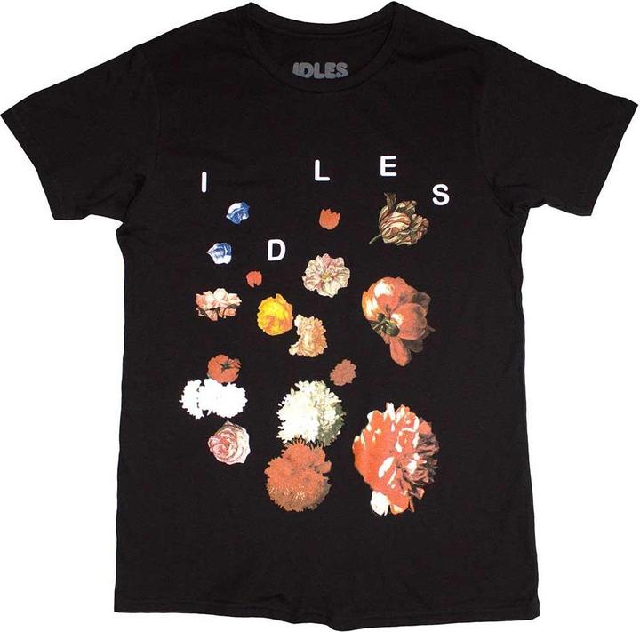 Actual product image Idles Unisex Adult Flowers T-Shirt (XL)
