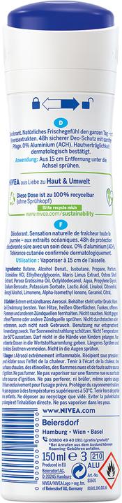 Immagine prodotto NIVEA Fresh Natural (Getto vaporizzato, 150 ml)