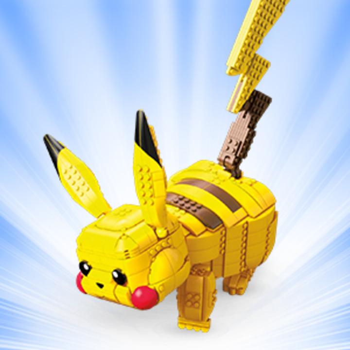Actual product image Mega Construx Pokemon Jumbo Pikachu