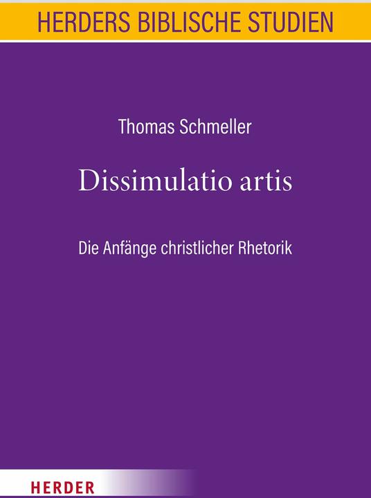 Produktbild Dissimulatio artis (Deutsch, Thomas Schmeller, Ulrich Zalewski, 2023)