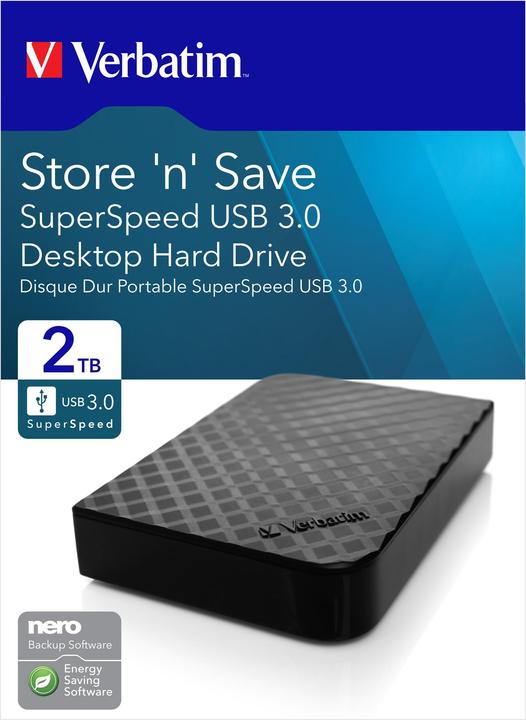 Produktbild Verbatim Store 'n' Save (2 TB)