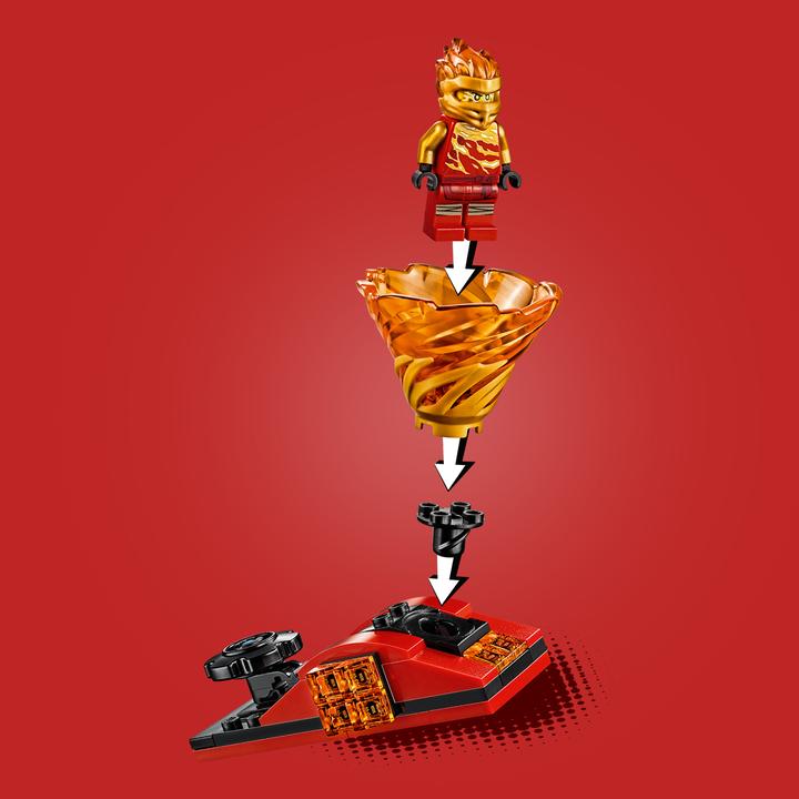 Actual product image LEGO Spinjitzu Slam Kai vs. ice samurai (70684, LEGO Ninjago)