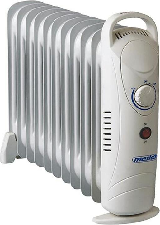 Actual product image Mesko MS7806 Electric Space Heater Indoor Oil Fan Heater (1200 W)