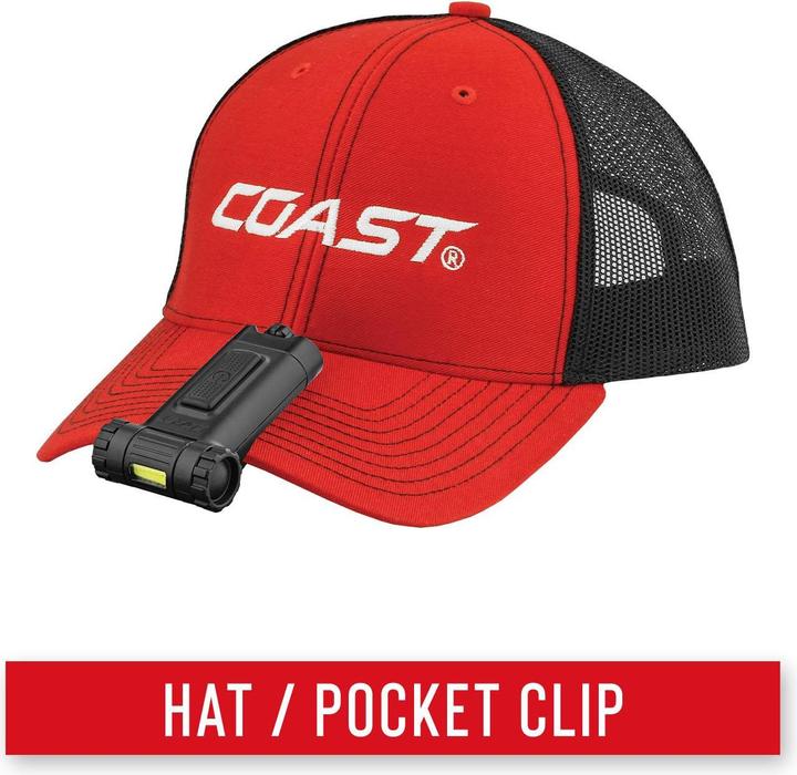 Immagine prodotto Coast Torcia a clip HX4 - luce rossa (7.60 cm, 80 lm)