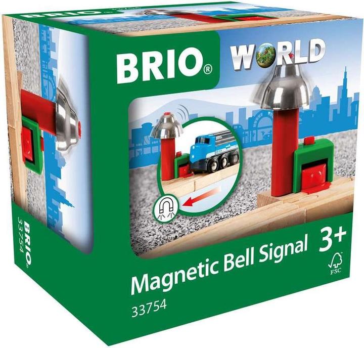 Actual product image Brio Magnetic bell signal