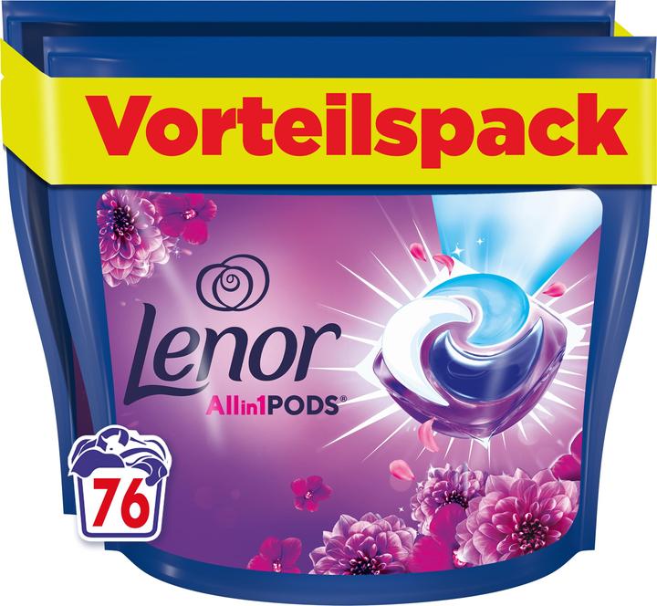 Actual product image Lenor All-in-1 PODS (76 Washing cycles, Pods)