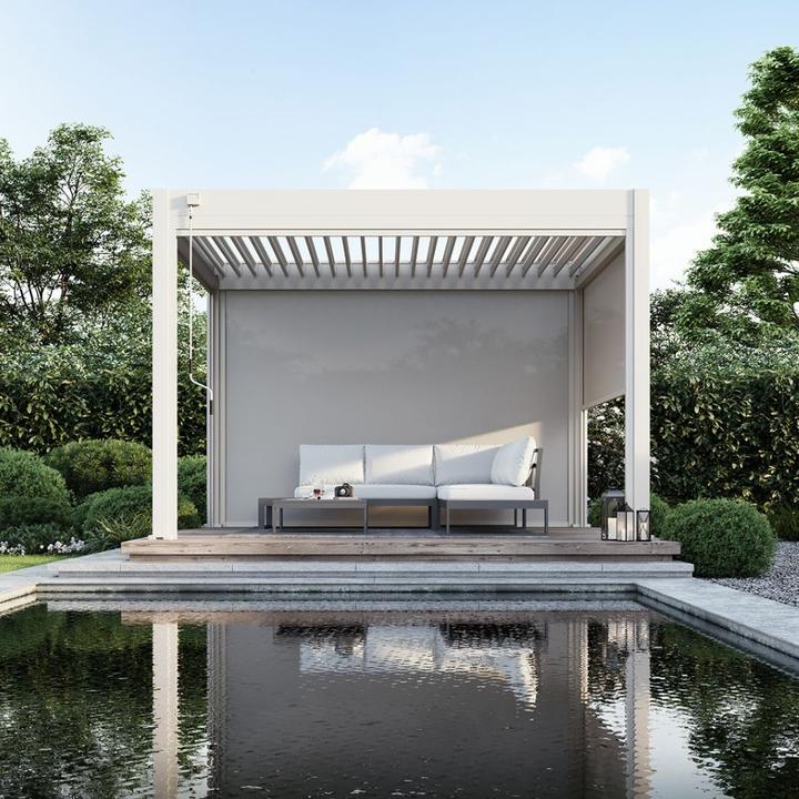 Immagine prodotto Weide Sonnenrollo für Pergola 4.00m Sand (9 cm, 370.50 cm)