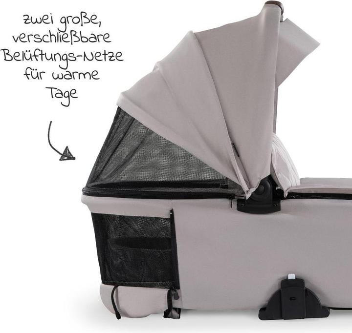 Produktbild Hauck Kombikinderwagen Kombi-Kinderwagen Walk N Care Set inkl. Babywanne