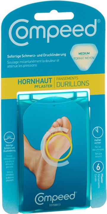 Image du produit Compeed Plâtre pour callosités, 6 pièces (6 x)
