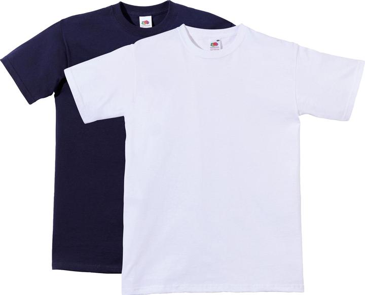 Bleu foncé/blanc