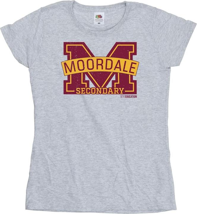 Netflix Sex Education Moordale Cracked M Logo 2 TShirt (M)