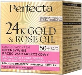 Perfecta 24K Gold & Rose Oil Anti-Wrinkle Cream 50+ 50Ml (50 ml)