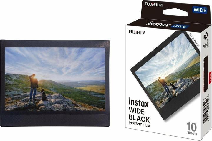 Produktbild Fujifilm - Instax Wide Films 1x10 Shots - Black Frame (Instax Square)