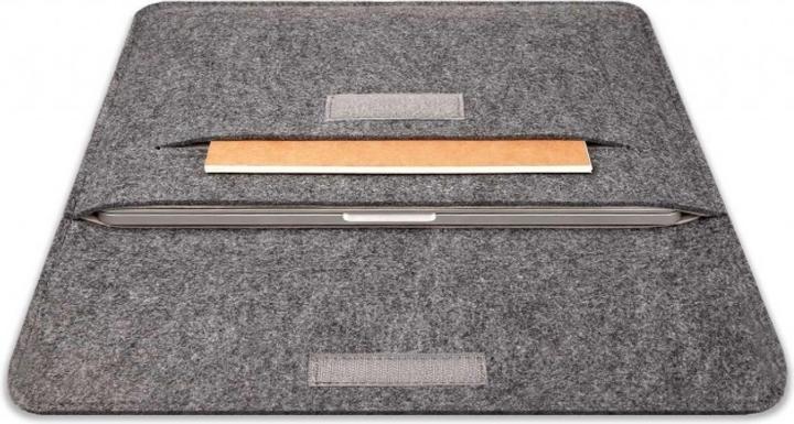 Image du produit Screenguard 2-in-1 Felt Sleeve Sacoche pour Macbook & Notebook 13.3" en feutre (13", Apple)