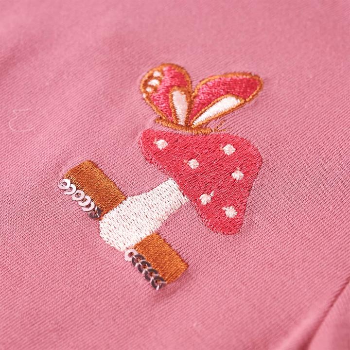 Produktbild VidaXL Kinder-Langarmshirt Himbeerrosa 92,Material: 95 % Baumwolle (92)