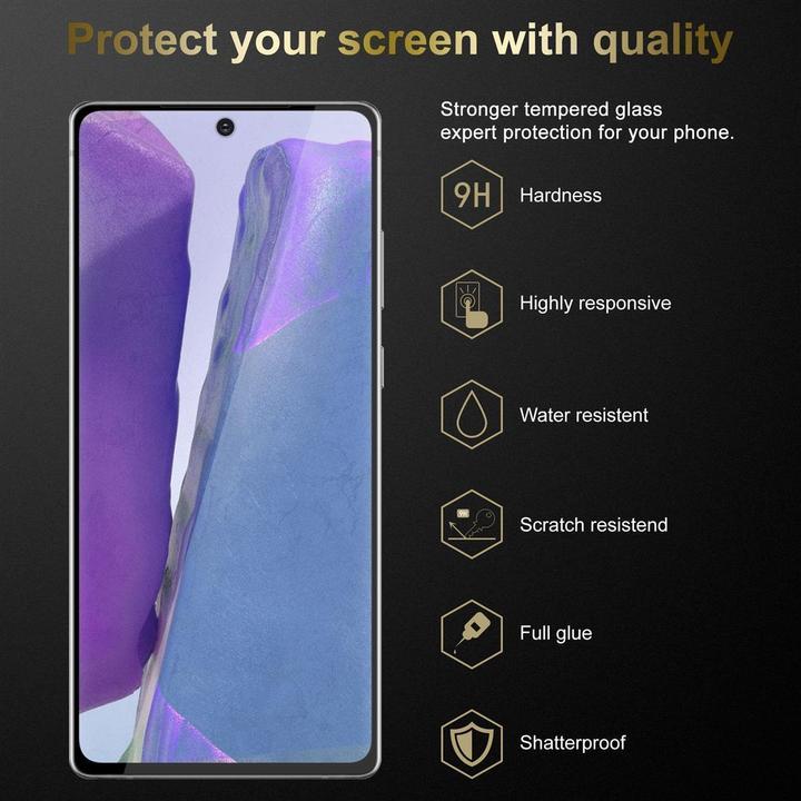Immagine prodotto Cadorabo Vetro di protezione del display a schermo intero (1 Pezzo/i, Samsung Galaxy S20+)