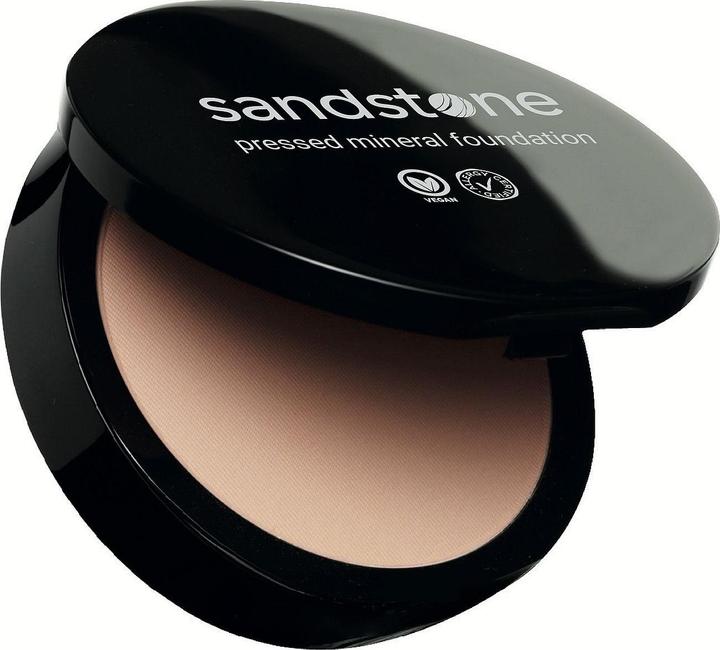 Actual product image Sandstone Pressed Mineral Foundation N5 Medium
