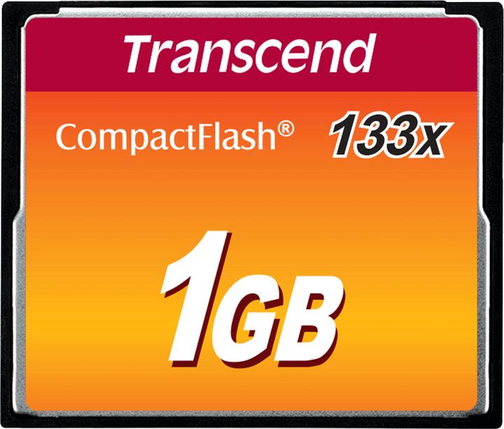 Actual product image Transcend Compact Flash Card (1 GB, CF)