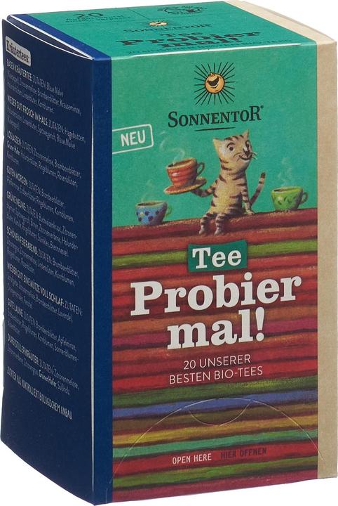 Image du produit Sonnentor Apprends à connaître thé assorti (34.40 g)