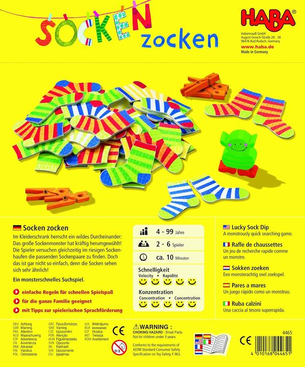 Produktbild Haba Socken zocken (Deutsch)