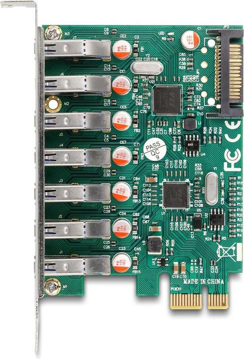 Immagine prodotto Delock Scheda PCI Express x1 a 7 prese esterne USB 5 Gbps Tipo-A
