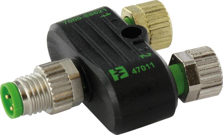 Actual product image Murr Elektronik T-piece SlimLine M8-St 4pin 2x M8-Bu 3pin