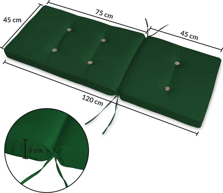 Produktbild Detex Stuhlauflage (120 x 45 x 5 cm)
