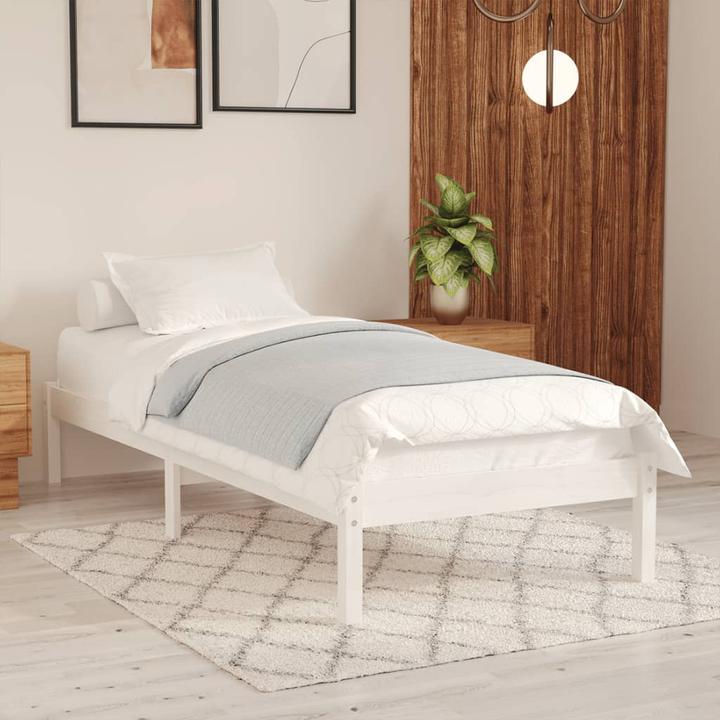 Immagine prodotto VidaXL Bett Extra Lang ohne Matratze 90x210 (90 x 210 cm)