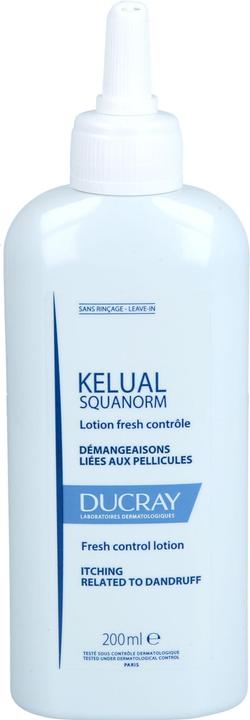 Ducray Kelual Squanorm Kopfhaut-Tonikum beruhigt Kopfhaut und reduziert Schuppen, 200 ml Lösung (200 ml)