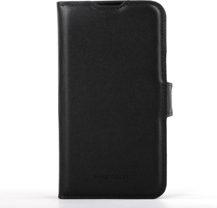 Produktbild Mike Galeli Book-Cover Echtleder Fabio black (Apple iPhone 16)