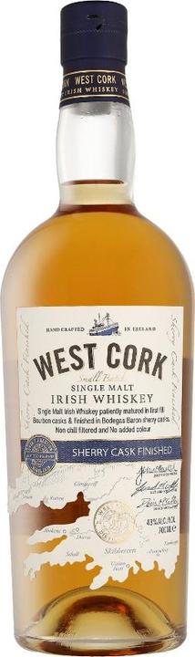 Actual product image West Cork Irish Sherry Cask Finished (Single Malt, 1 x 70 cl)
