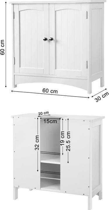 Actual product image Vasagle Nura (60 x 30 x 60 cm)
