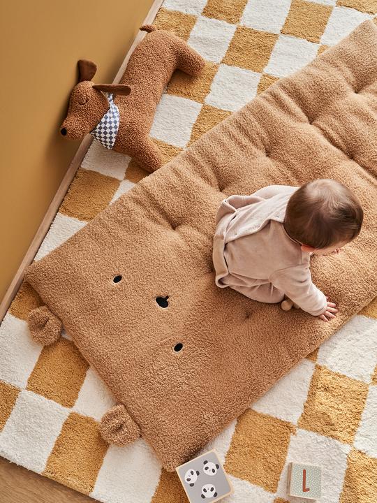 Image du produit Vertbaudet Matelas de sol pour chambre d'enfant OURS, Teddyfleece (60 x 120 cm)