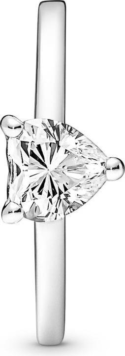 Immagine prodotto Pandora Anello solitario a cuore scintillante (48, 925 Argento)