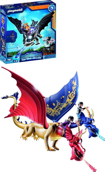 Image du produit Playmobil Dragons : The Nine Realms - Wu & Wei avec Jun (71080, Dragons Playmobil)