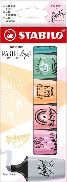 Produktbild STABILO Pastellove 2.0 (6 Farben, 5 mm, 6 x)