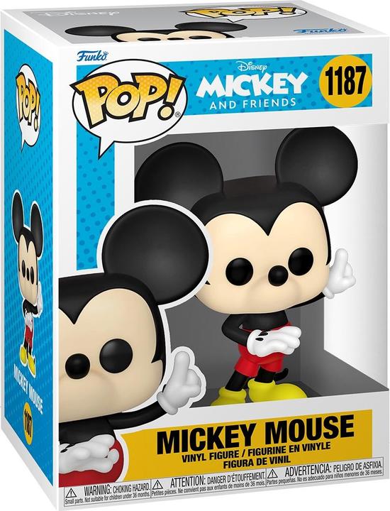 Immagine prodotto Funko POP! Disney Mickey & Friends : Mickey Mouse (1187)