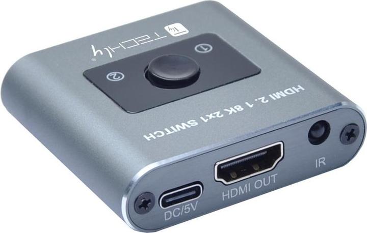 Produktbild Techly 2x1 HDMI 2.1 8K Switch