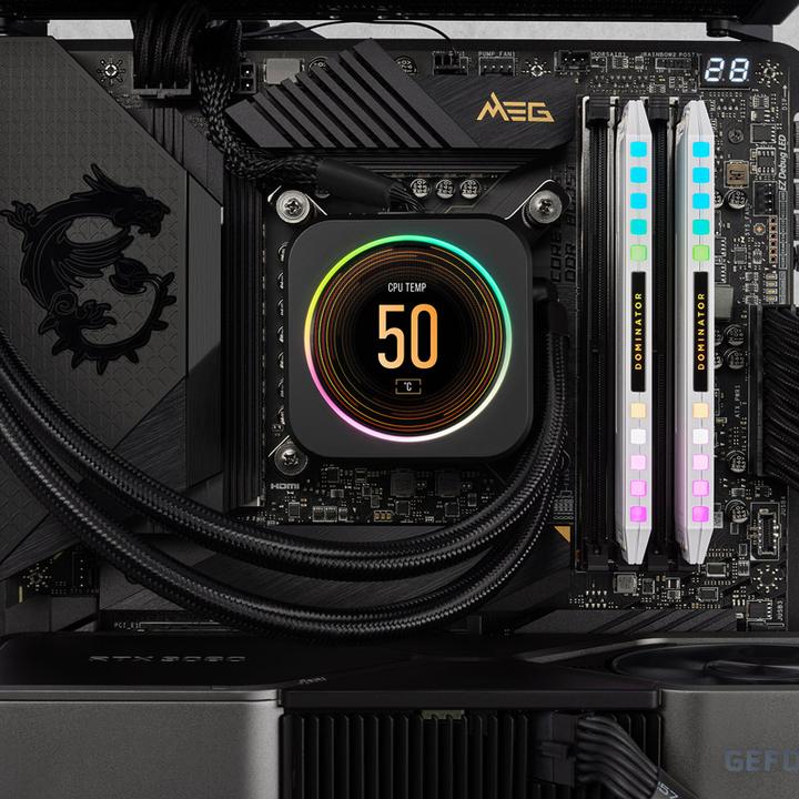Actual product image Corsair Dominator (2 x 16GB, 5200 MHz, DDR5 RAM, DIMM)