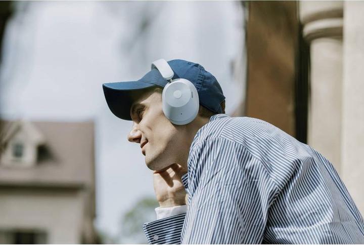 Actual product image OneOdio Handy Over Ear Kopfhörer Bluetooth® Blau Noise Cancelling (ANC, 75 h, Wireless)