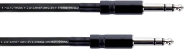 Cordial 14818 Klinke Audio Anschlusskabel (1x Klinkenstecker 6.3 mm (stereo) - 1 (6 m, jack 6.3mm)