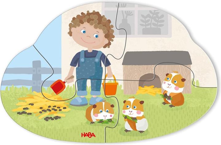 Produktbild Haba 6 erste Puzzles Haustiere (18 Teile)