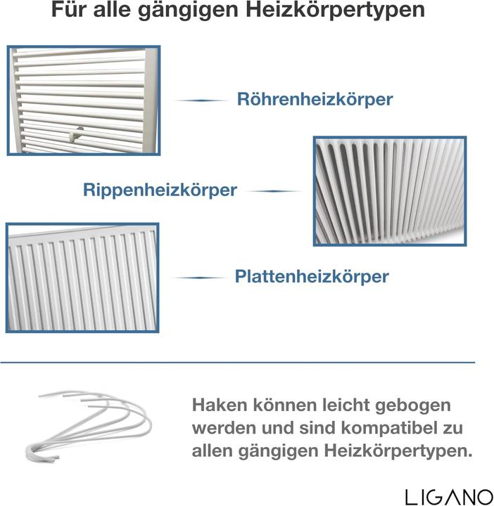 Actual product image Ligano Heizkörper Luftbefeuchter (4 Stück)