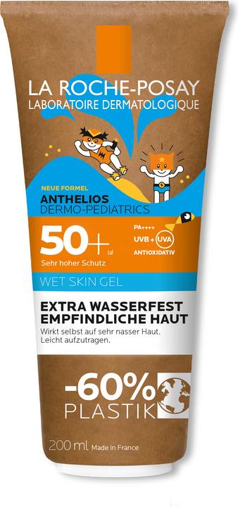 La Roche Posay Dermo Wet Skin Gel LSF 50+ (Sonnenlotion, SPF 50+, 200 ml, 217 g)
