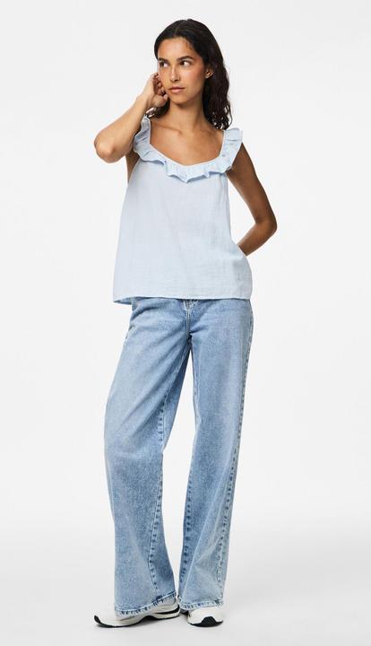 Actual product image Pieces PCSASTINA Musselin Top (S)