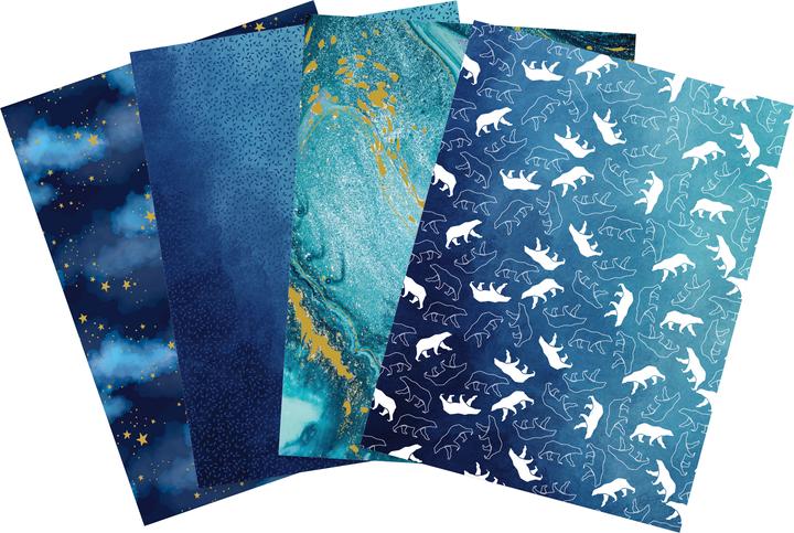 Produktbild Décopatch Halloween-Folienpapiere (20 g/m², 4 x)