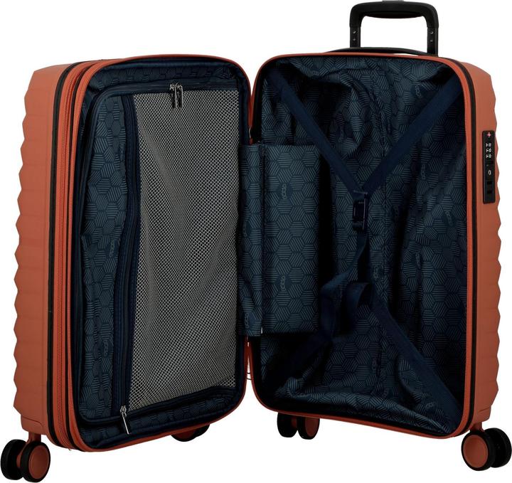 Image du produit Jump Xwave 4 roues trolley cabine 55 cm avec soufflet extensible (35 l, Bagage à main (jusqu'à 50l))