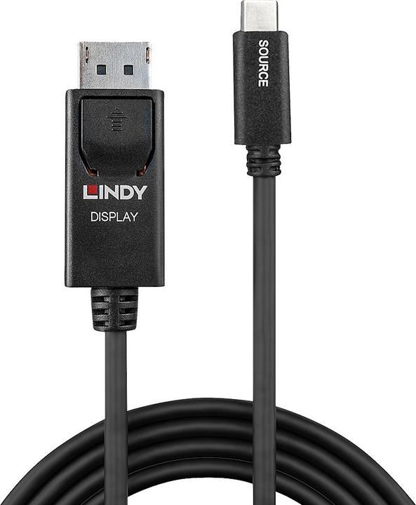 Produktbild Lindy USB Typ C an DisplayPort (2 m, DisplayPort, USB Typ C)