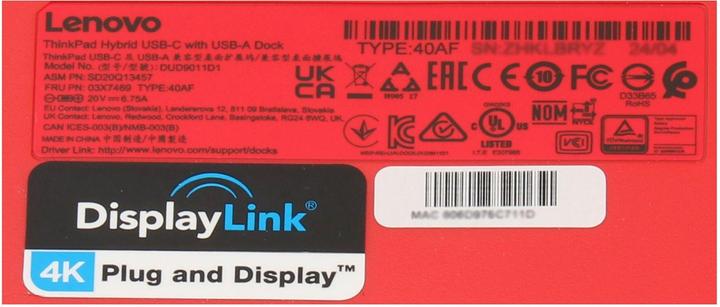 Produktbild Lenovo ThinkPad Hybrid (USB-C, 10 Ports)