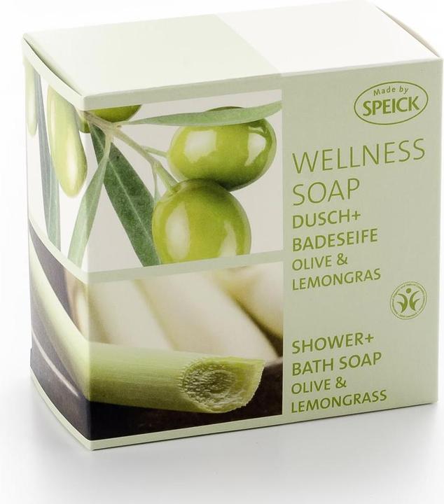 Speick Wellness Soap BDIH Olive & Lemongras (Hartseife)